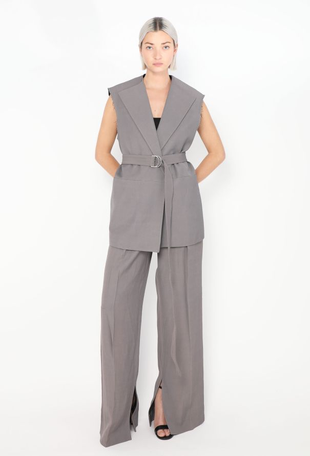 Jil Sander S/S 2023 Belted Blazer Ensemble - 1