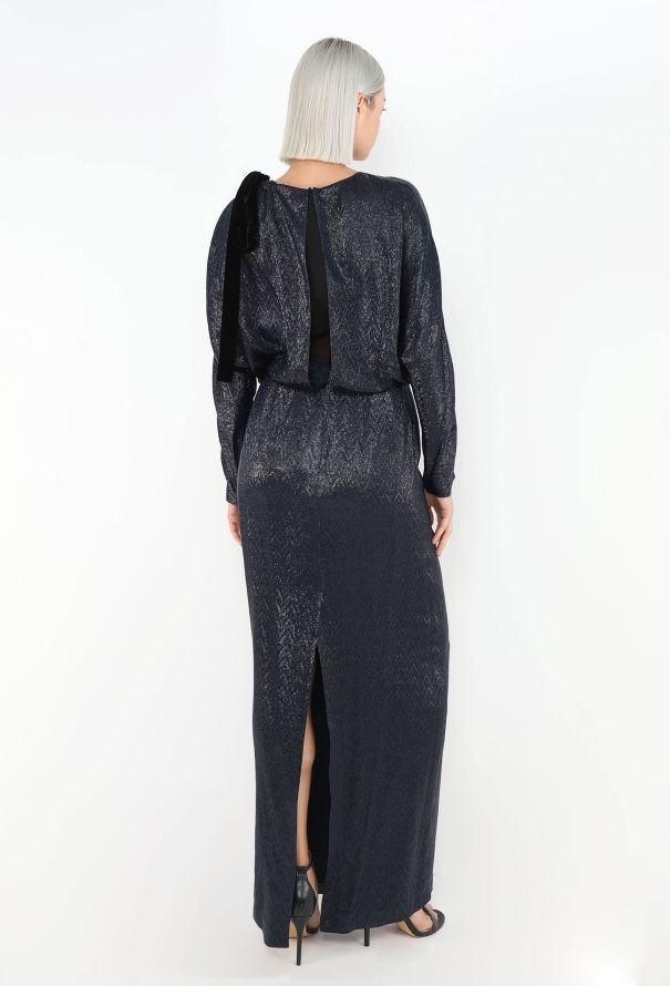 byFang Semi-Couture Chevron Gown - 4