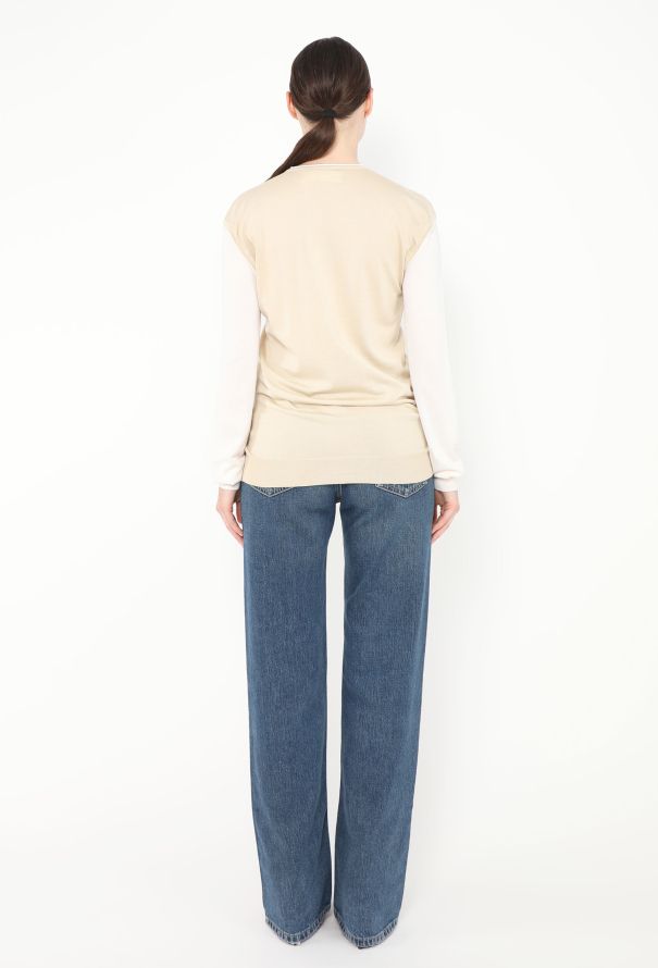 Céline Layered Cashmere Sweater - 4 Céline Layered Cashmere Sweater - 4