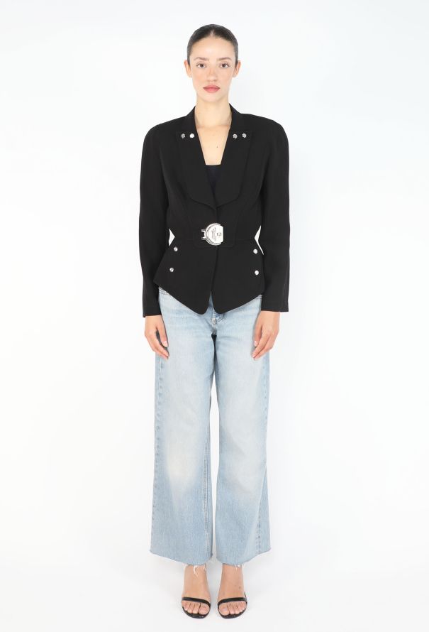 Thierry Mugler Buckled Wasp Blazer, 1991 - 3