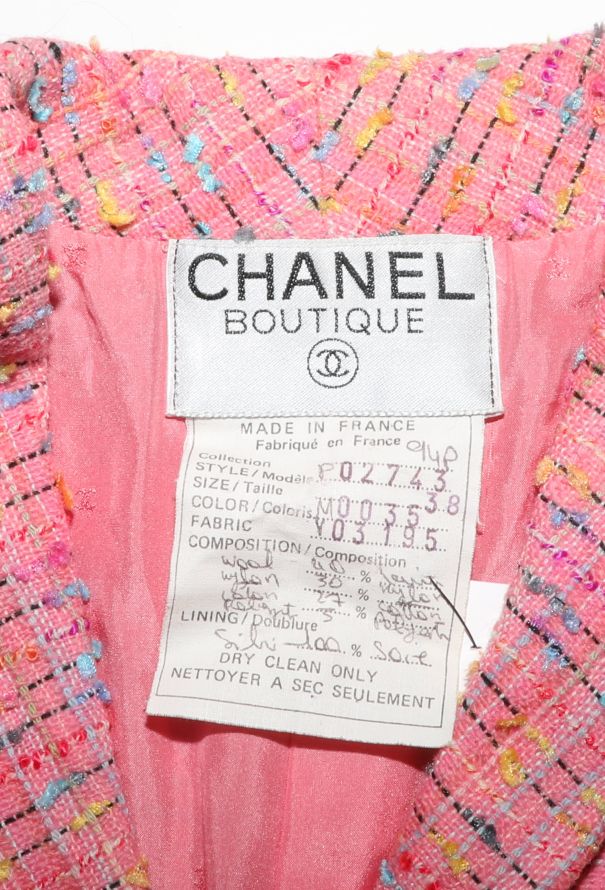 Chanel Cropped Tweed Jacket, 1994 - 7