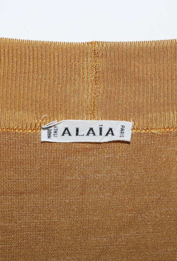 Alaïa Ribbed Jersey Bodysuit, 1990 - 6