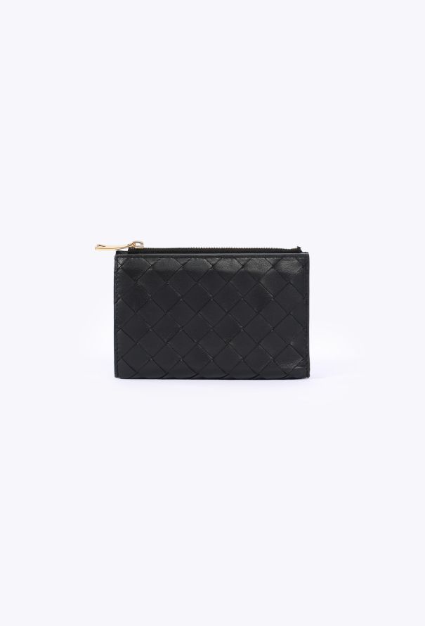 Bottega Veneta Intrecciato Bifold Zip Wallet - 1