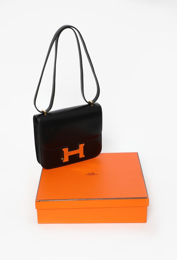 Hermès Black Mini Box Constance 18, 1995 - 4
