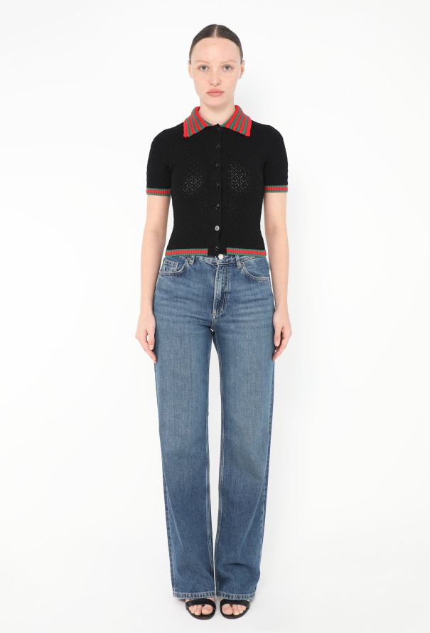 Gucci S/S 2024 Piqué Polo Top - 4