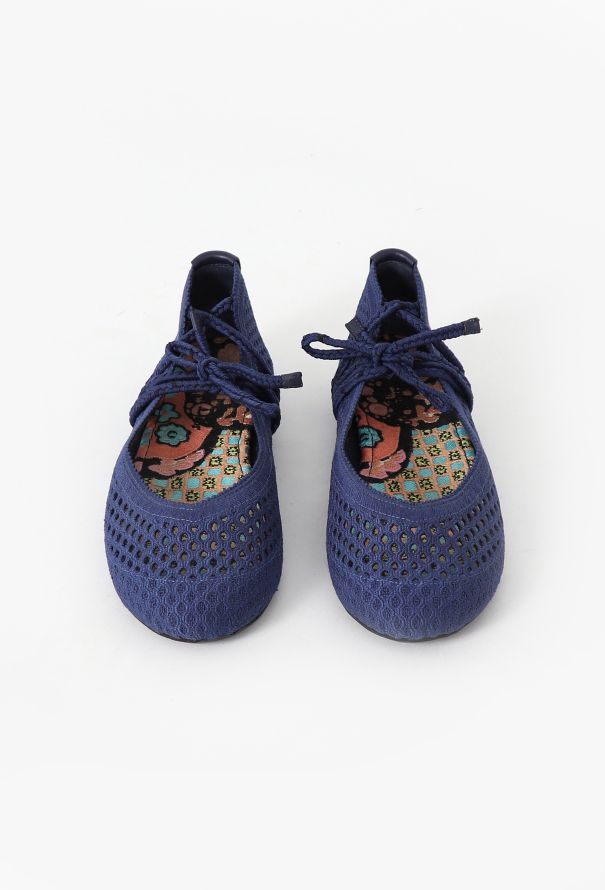 Dior 2022 Poème Crochet Ballerina Flats - 1