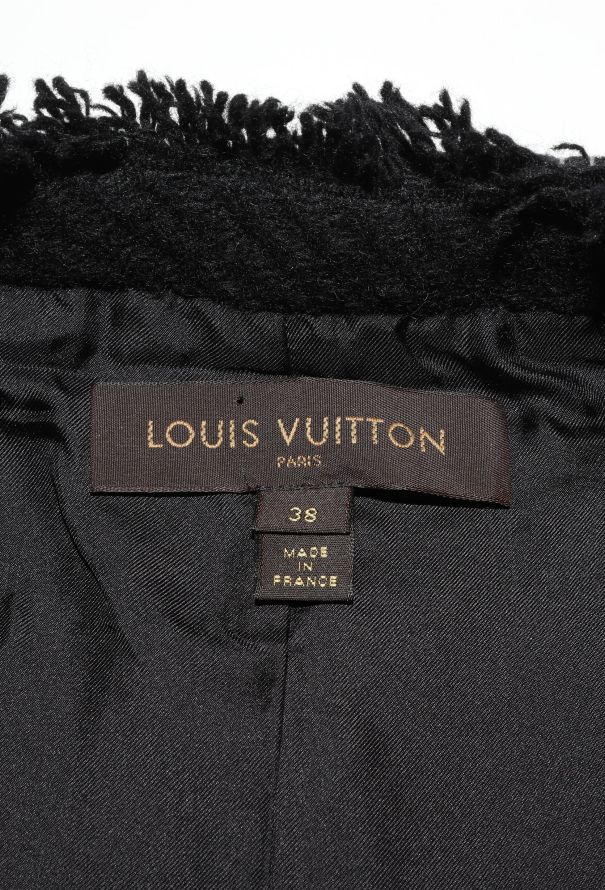 Louis Vuitton F/W 2017 Leather Pocket Tweed Jacket - 7