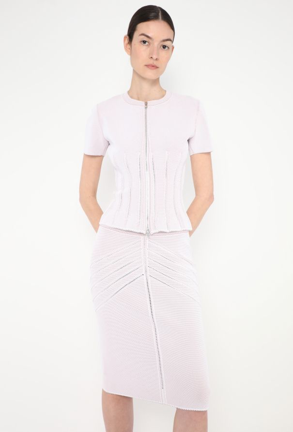 Alaïa 2012 Bodycon Piqué Ensemble - 1