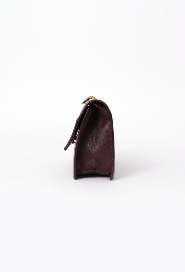 Saint Laurent Burgundy Betty Bag - 6