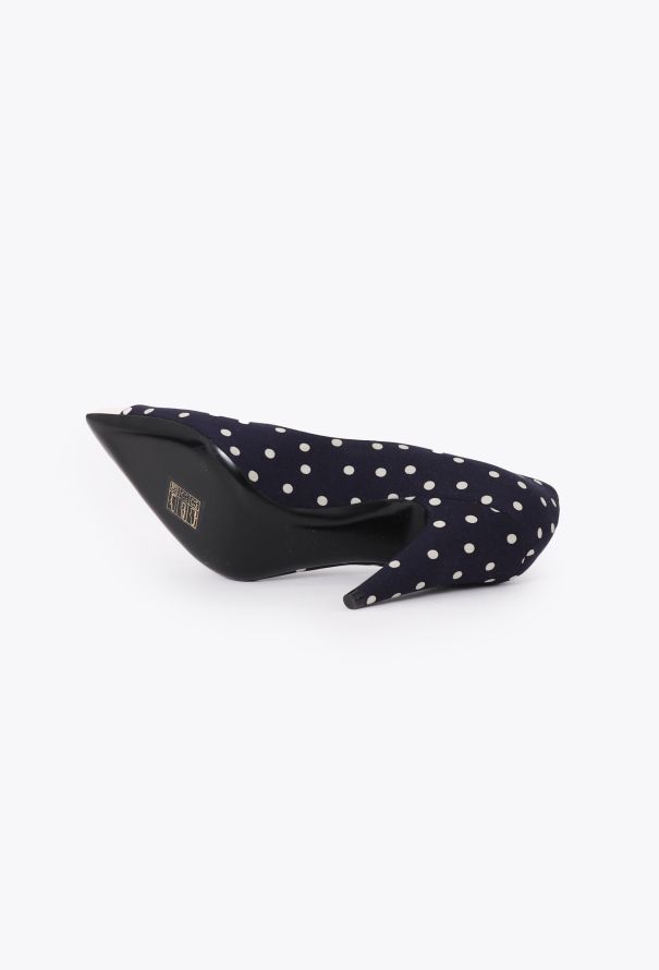 F/W 2020 Lola Polka Dot Pumps - Saint Laurent | Authentic