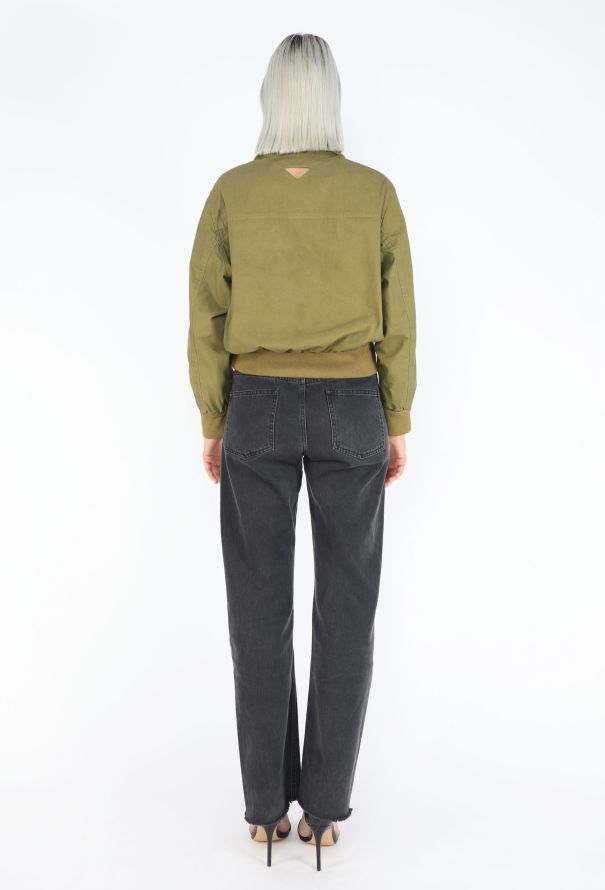 Prada S/S 2025 Collared Bomber Jacket - 6