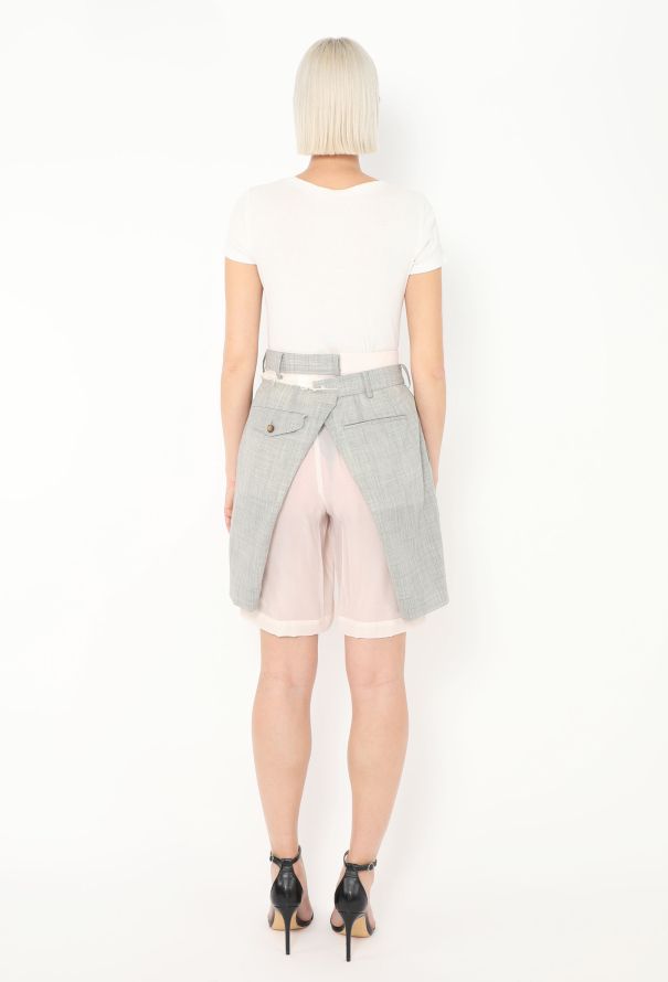 Comme des Garçons Deconstructed Layered Chiffon Shorts - 4 Comme des Garçons Deconstructed Layered Chiffon Shorts - 4
