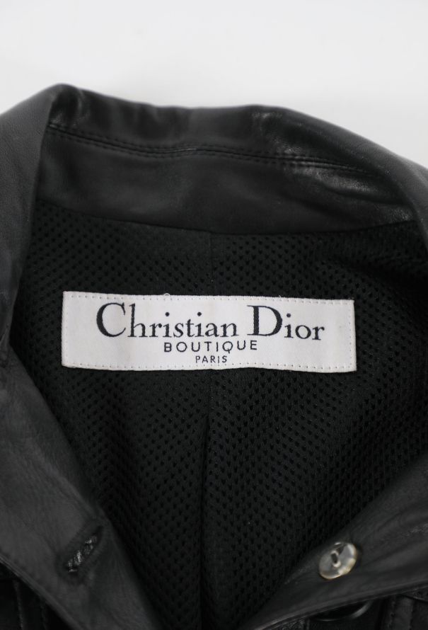 Dior S/S 2006 Lambskin Ribbed Jacket - 7