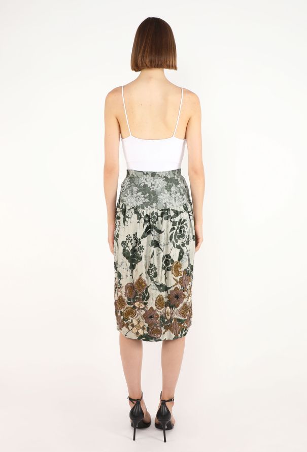 Dries Van Noten Floral Jacquard Skirt, F/W 2006 - 6