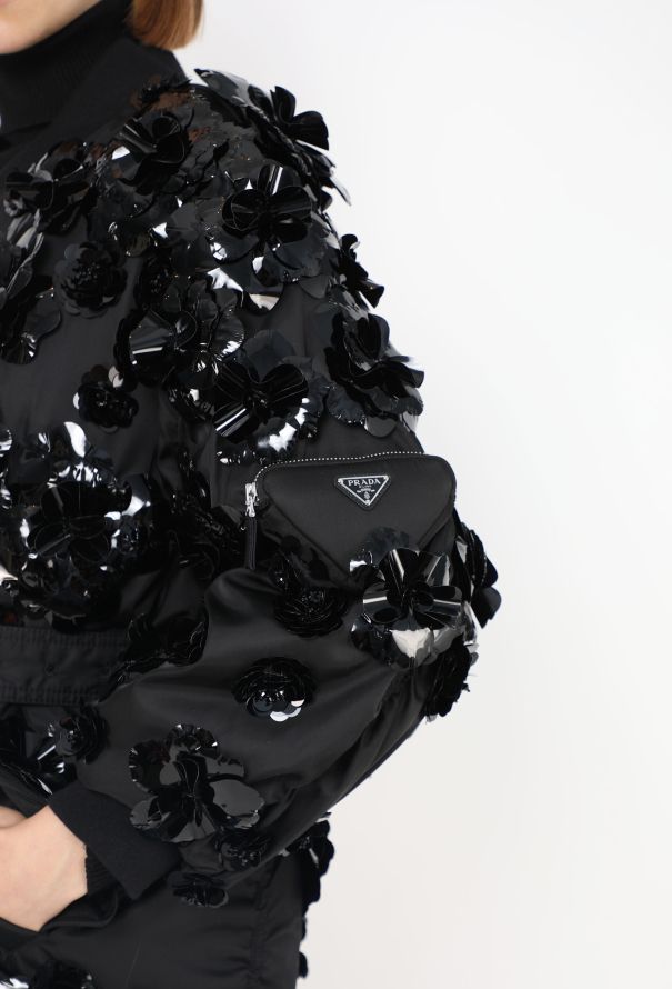 Prada F/W 2022 Re-Nylon Opera Bomber Jacket - 5