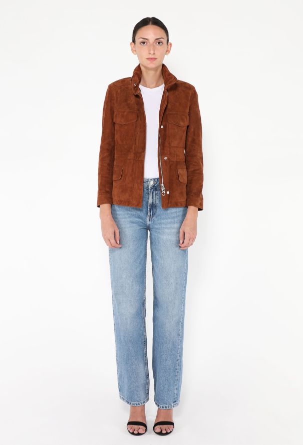 Loro Piana Mini Suede Traveller Jacket - 3