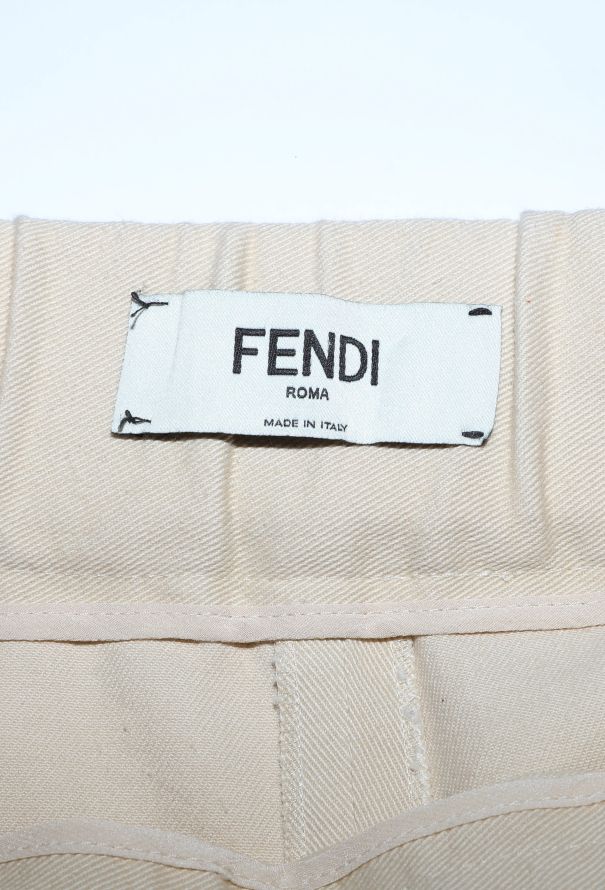 Fendi 2018 Belted Cargo Pants - 6