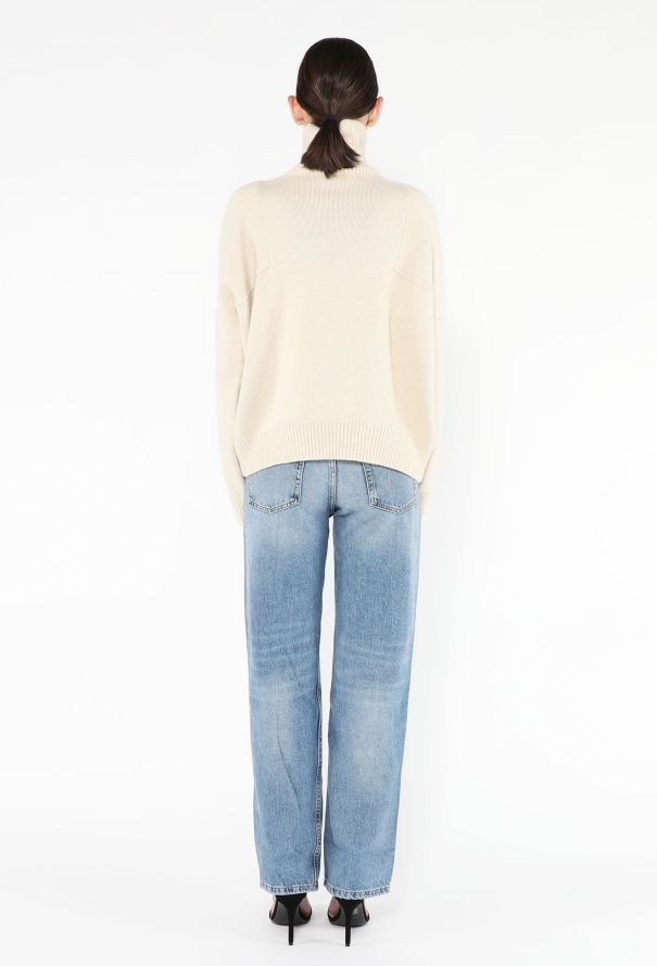 Céline 2014 Ribbed Cashmere Turtleneck - 3