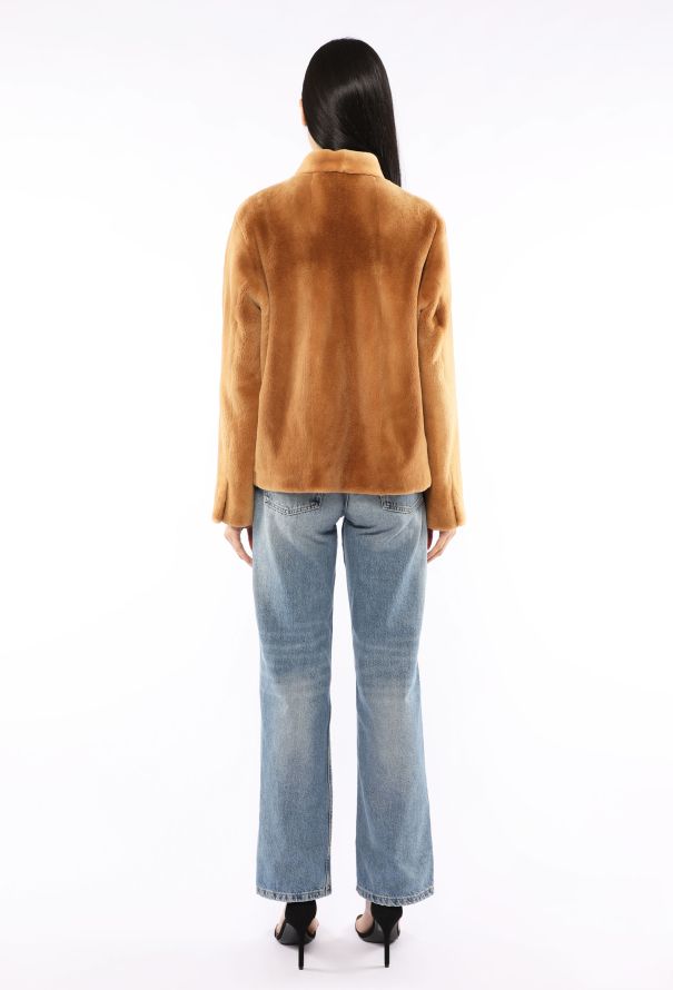 The Row Alon Mink Fur Jacket, 2021 - 5