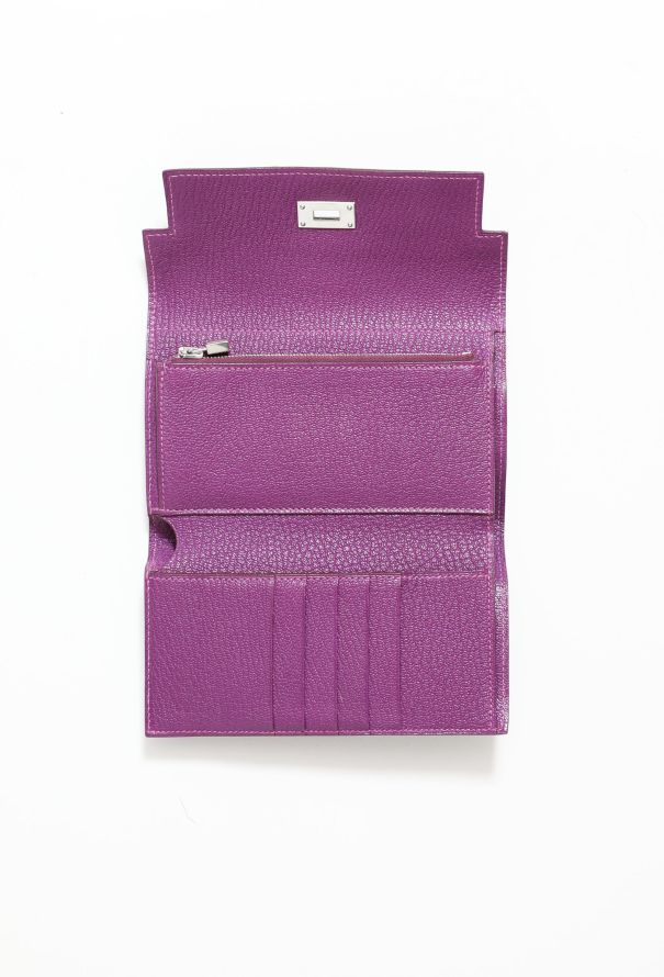 Hermès Anemone 'Kelly' Wallet - 4 Hermès Anemone 'Kelly' Wallet - 4
