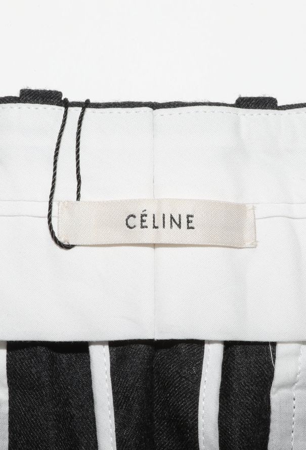 Céline Anthracite Cashmere Trousers - 5