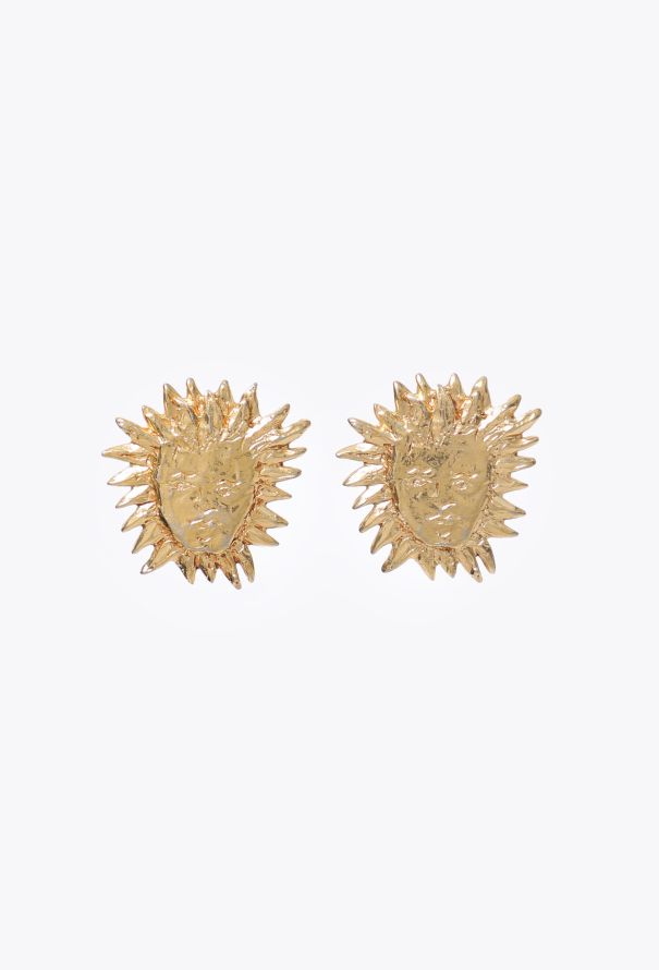 Saint Laurent 1988 Goossens' Sun Earrings - 1