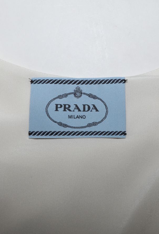 Prada Pleated Crêpe Lavallière Dress, 2024 - 6