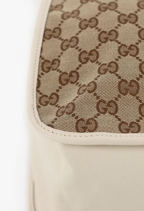 Gucci 2020 Monogram Toile Horsebit 1955 Tote - 7