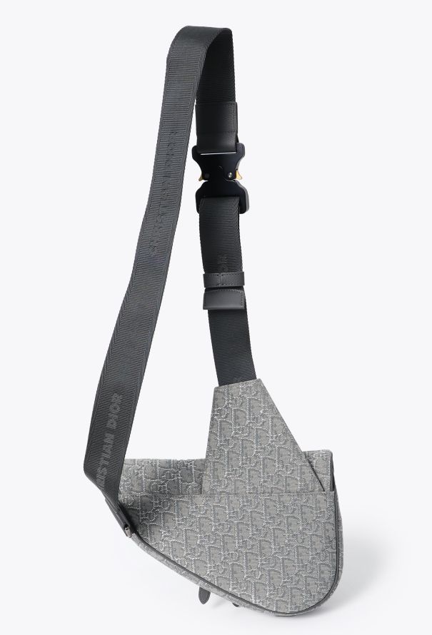 Dior 2021 Men's Resort Oblique Saddle Bag - 6