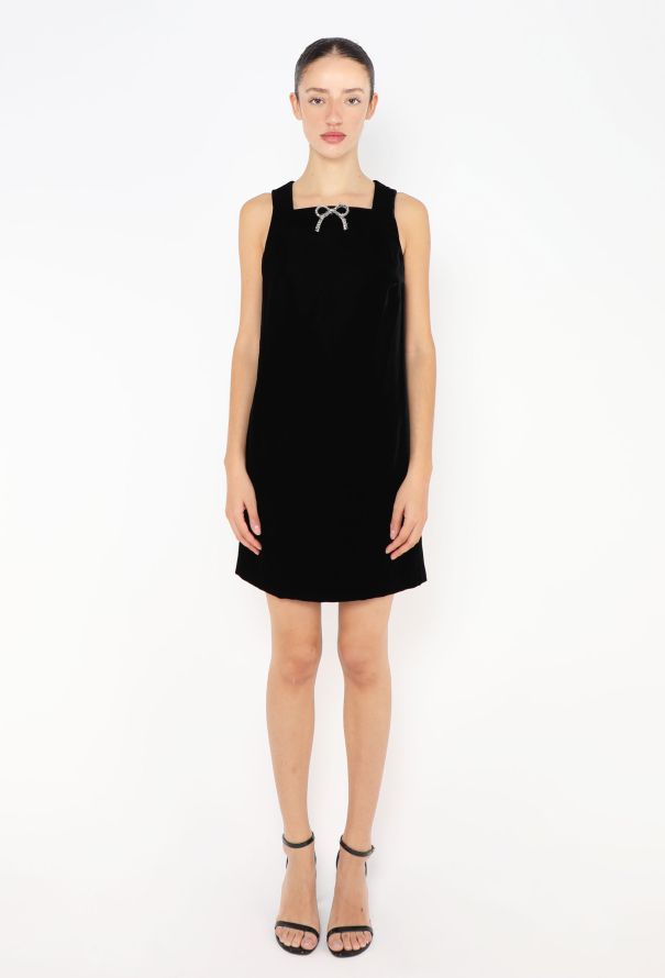 Saint Laurent F/W 2015 Velvet Babydoll Dress - 1