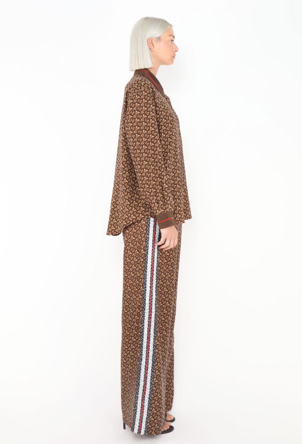 Burberry 2024 Silk Monogram Ensemble - 5