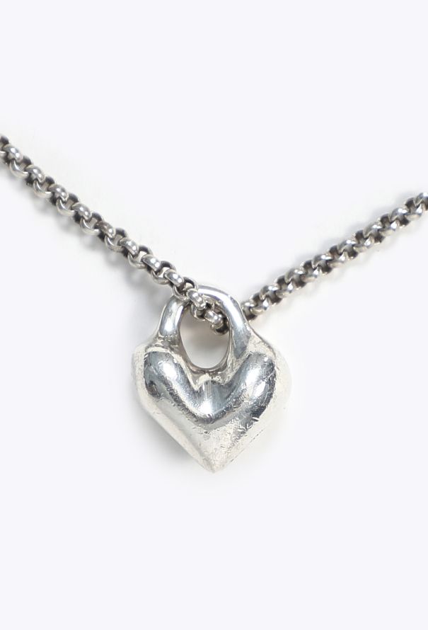 Robert Lee Morris Sterling Heart Pendant Necklace - 2