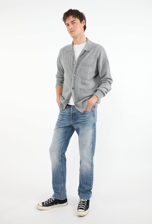 Loewe Collared Wool Knit Cardigan - 2