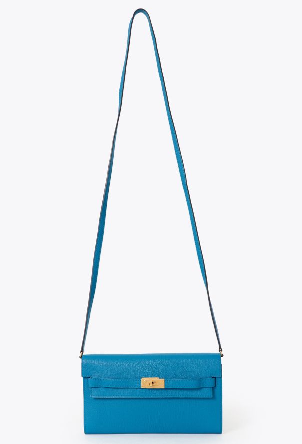 Hermès 2021 Bleu Frida Mysore Kelly To Go - 1