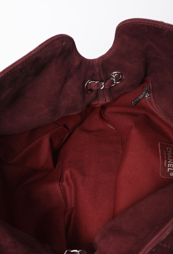 Chanel Quilted French Reviera Nubuck Hobo Bag - 14