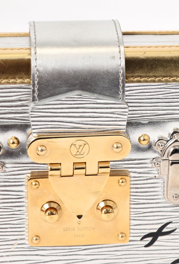 Louis Vuitton Metallic Petite Malle Bag - 11