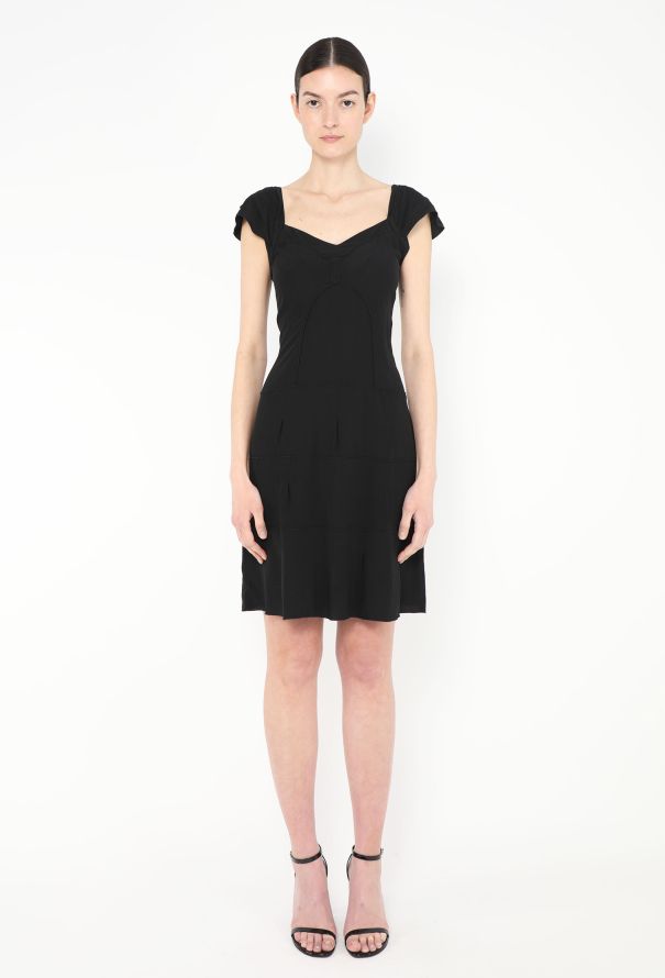 Miu Miu Early 2000s Cap-Sleeve Dress - 3 Miu Miu Early 2000s Cap-Sleeve Dress - 3