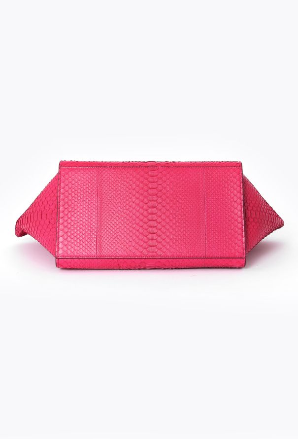 Céline Fuchsia Python Trapeze Bag - 5 Céline Fuchsia Python Trapeze Bag - 5