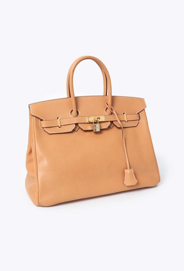 Hermès Natural Ardennes Birkin 35 - 3