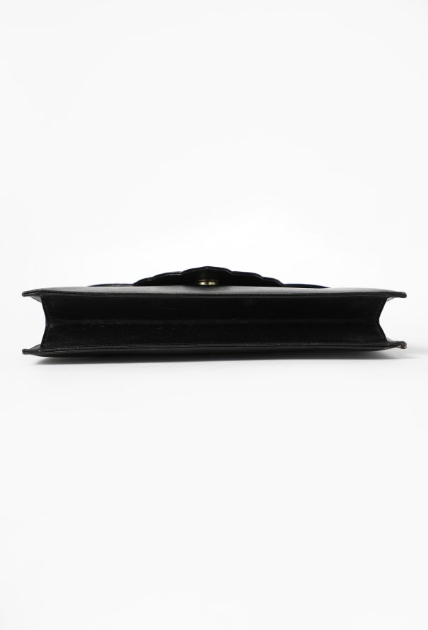 Saint Laurent Vintage Couture Saffiano Leather Pochette - 6