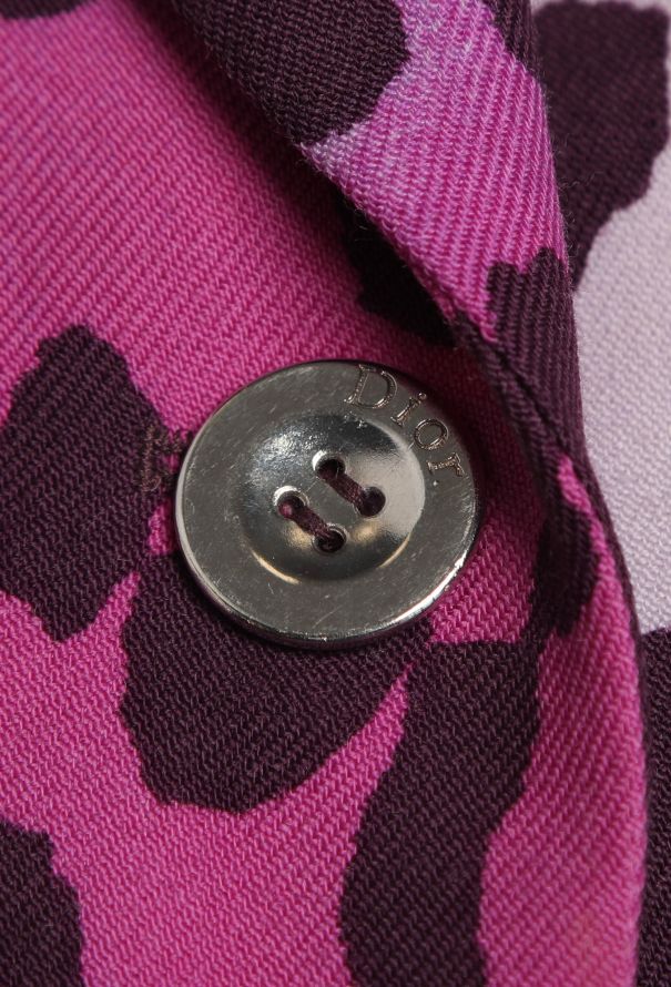 Dior F/W 2004 Ombré Leopard Print Blazer - 9