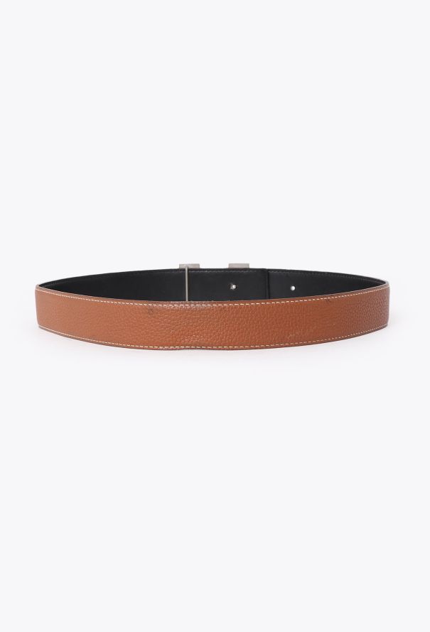Hermès 2004 Reversible Box Buckle Belt - 5 Hermès 2004 Reversible Box Buckle Belt - 5