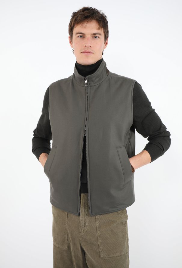 Loro Piana Grian Reversible Quilted Vest - 4