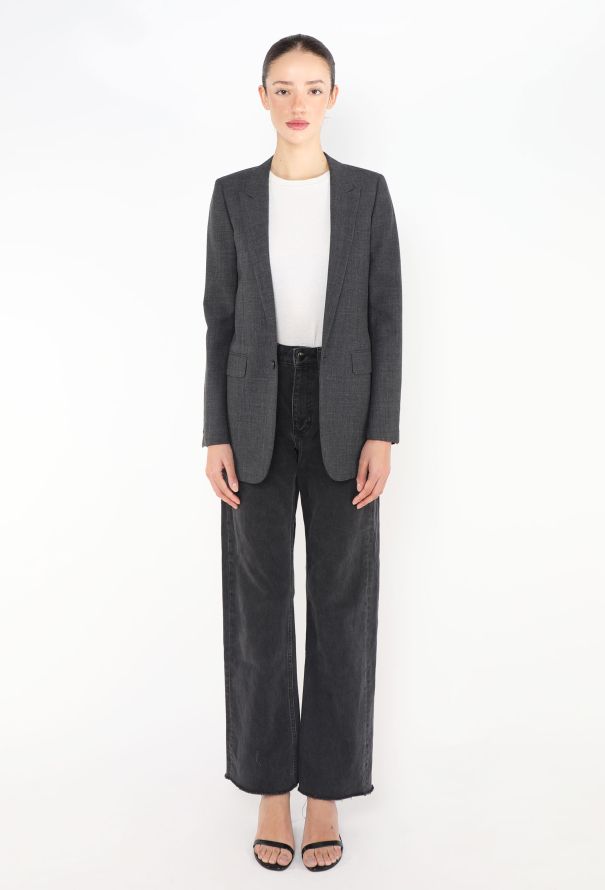 Saint Laurent 2017 Classic Tailored Blazer - 3