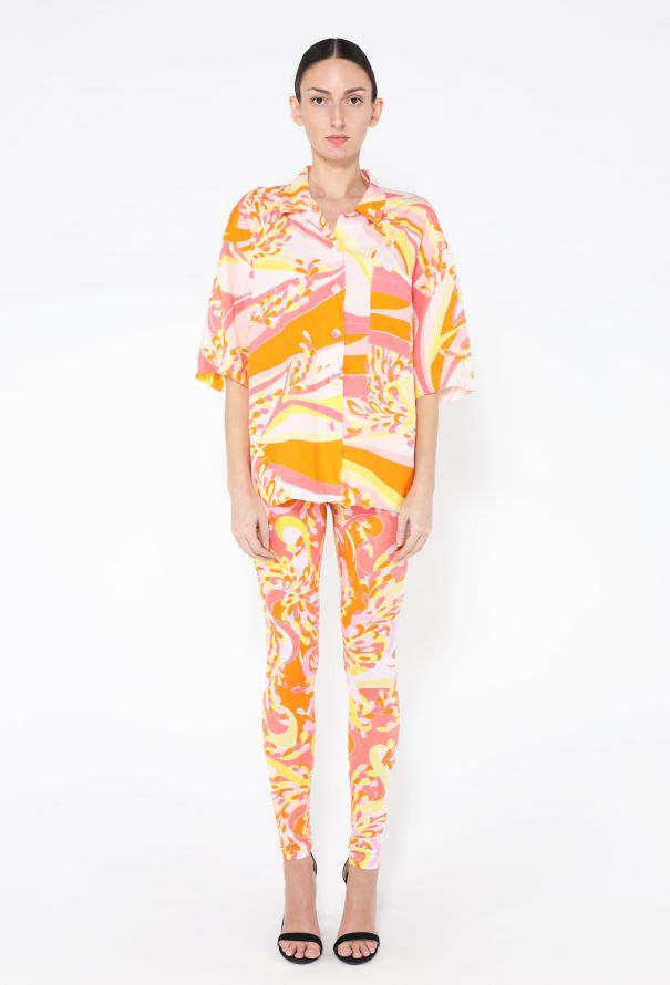 Emilio Pucci S/S 2021 Abstract Printed Ensemble - 1