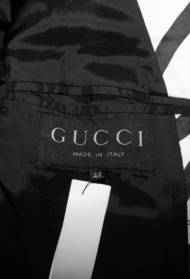 Gucci S/S 1996 Zebra Print Suit - 13