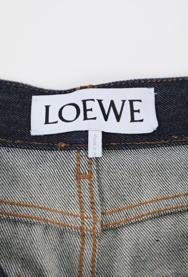 Loewe 2024 Wide-Leg Denim Jeans - 5