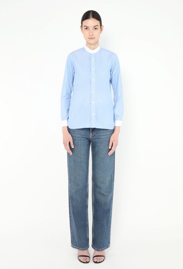 Charvet Pinstripe Cotton Shirt - 3