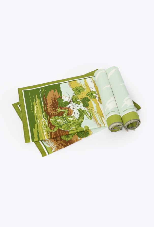 Hermès Vintage 4-piece Frog Placemat set - 1