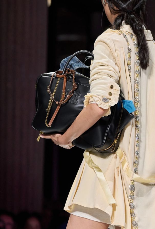 Miu Miu S/S 2024 Black Large Beau Bag - 2 Miu Miu S/S 2024 Black Large Beau Bag - 2